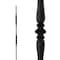 Nuvo Iron in Square x 44in Long Black Steel Interior Balusters - Double Collar and Spoon, 12PK SQI2CS-12MP - alternate 1